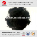 2015 high quality cheap price polyester staple fiber black colored